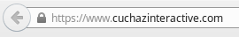 A screenshot of a browser address bar, showing a lock icon